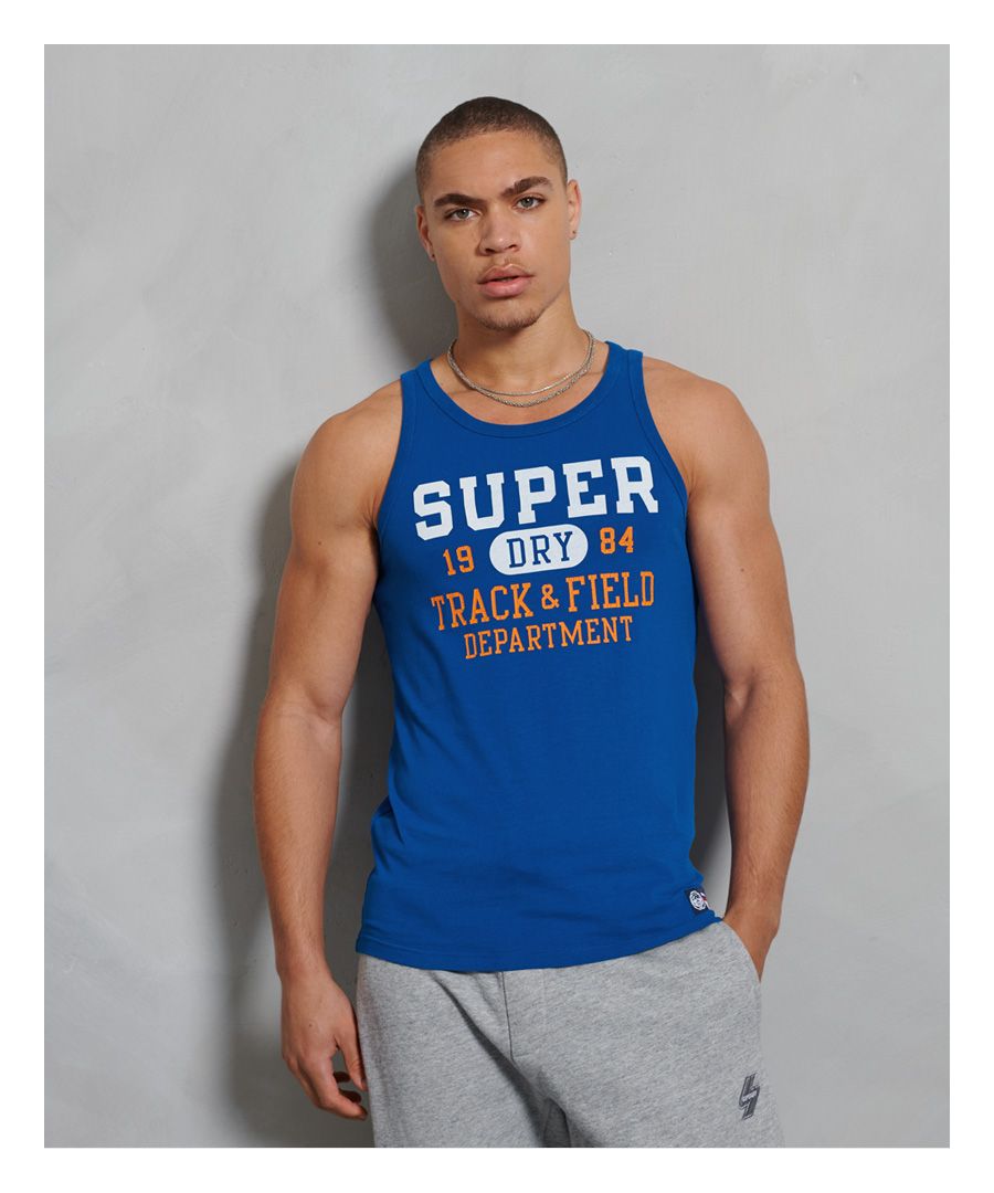 Image for Superdry Track & Field Graphic Vest