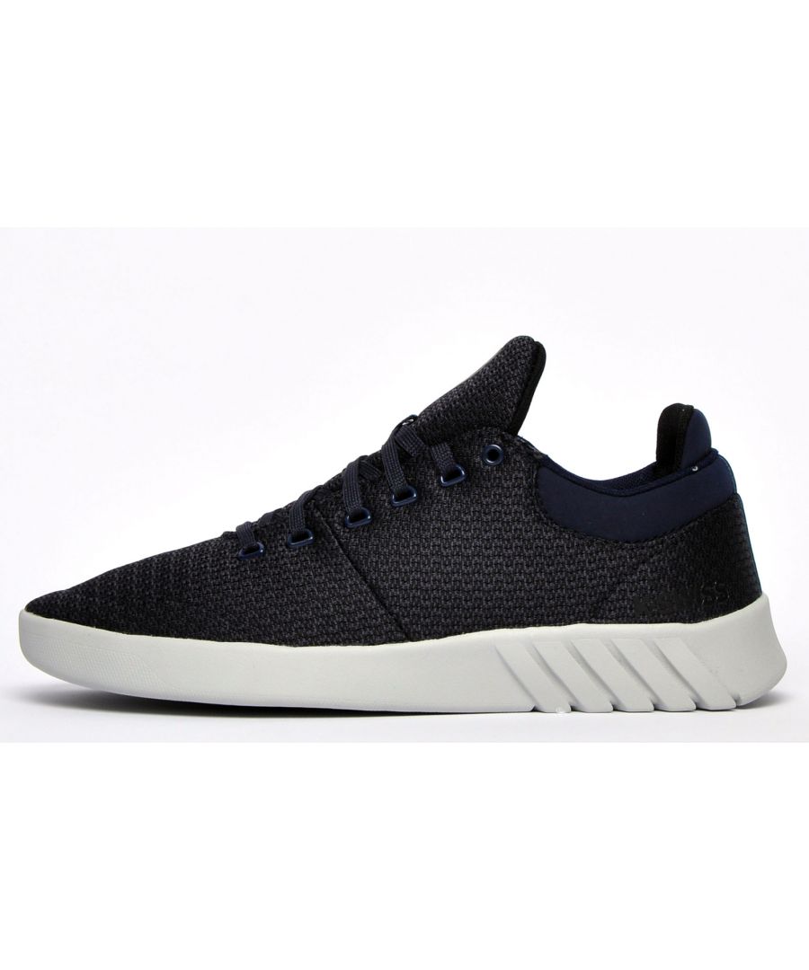 Ideal for everyday wear, offering comfort and style, these K Swiss Aero Trainer T mens trainers are light on your feet. Crafted in a soft textile with a cushioned die-cut EVA sockliner offering comfort all day every day.\n - Textile mesh upper\n - Traditional lace up for a secure fit\n - Pull up tab on ankle for easy on / off wear\n - Cushioned mid sole for shock absorption and extra grip \n - Moulded rubber outsole delivers superior wear \n - K-Swiss classic branding throughout
