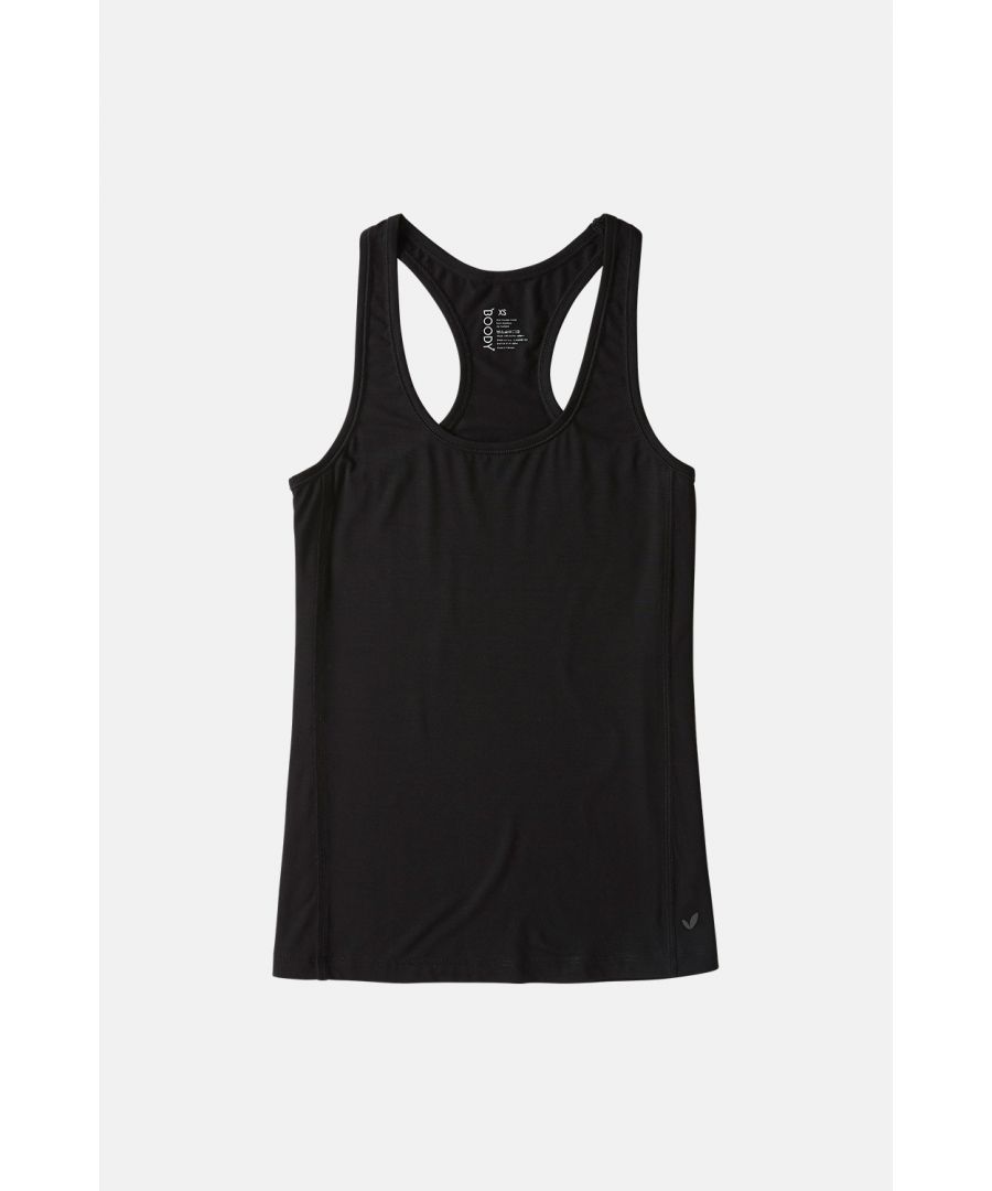 The Racerback Active Tank� �Simple, Flattering Sports Top. This Active Tank Balances Form And Function To Keep You Looking Good While You Workout. Made In Our Performance Active Fabric And Crafted Using Our Unique Blend Of Organically Grown Bamboo,�This Tank Is Exceptionally Soft To The Touch. The Relaxed Fit Features A Racerback Shape And A Generous Arm Opening To Give You Free Range Of Movement. The Simple Yet Flattering Side Seam Detail Enhances Your Silhouette For A Streamlined Look.