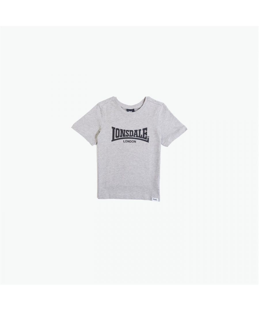 Image for Lonsdale Kids Essential T-Shirt Short Sleeve Tee Top