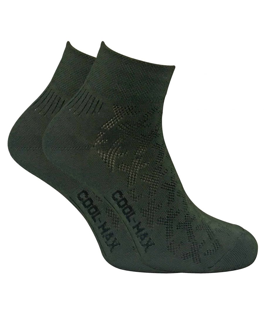 Black CoolMax BOOT Socks All Sizes Hiking Military Foot Thermal Wear 