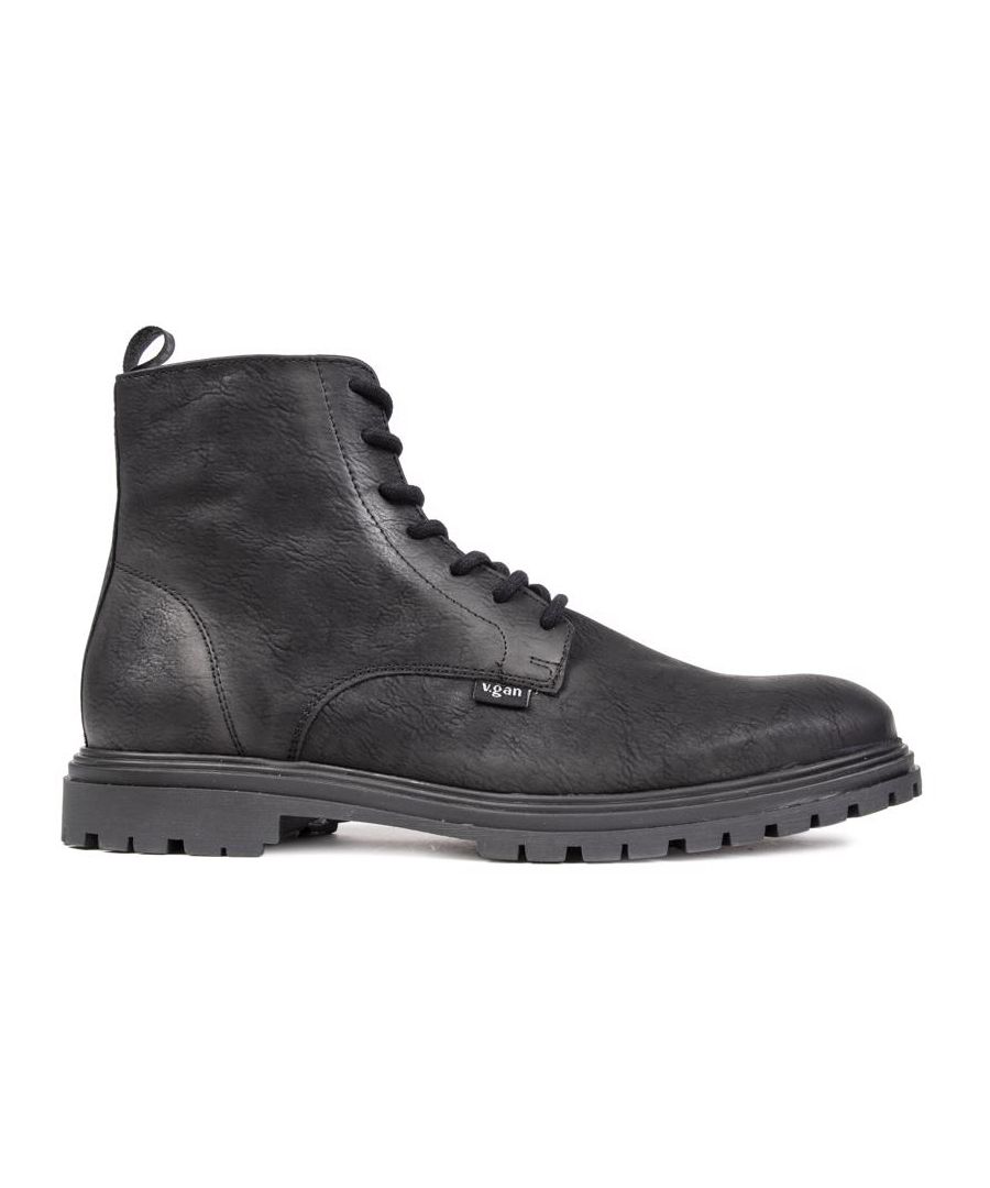 Enjoy Fashion With A Conscience With. V.gan's Men's Casual Wasabi Boot Is Smartly Finished With Subtle Branding Details. This Lace Up Style Is Free Of Animal Products, Is Peta Approved And Is Made In A Vegan Certified Factory.