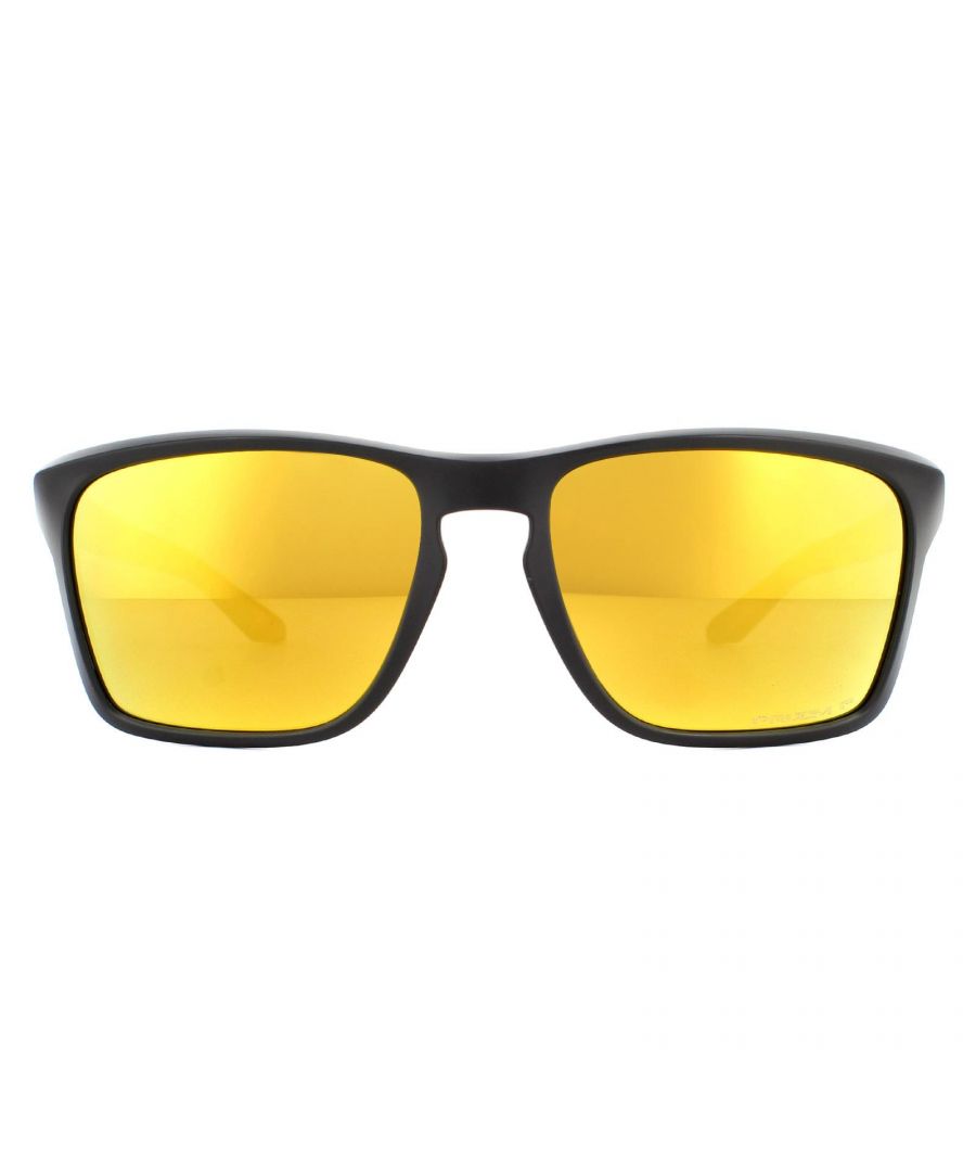 Oakley Sunglasses Sylas OO9448-15 Matte Black  Prizm 24K Polarized