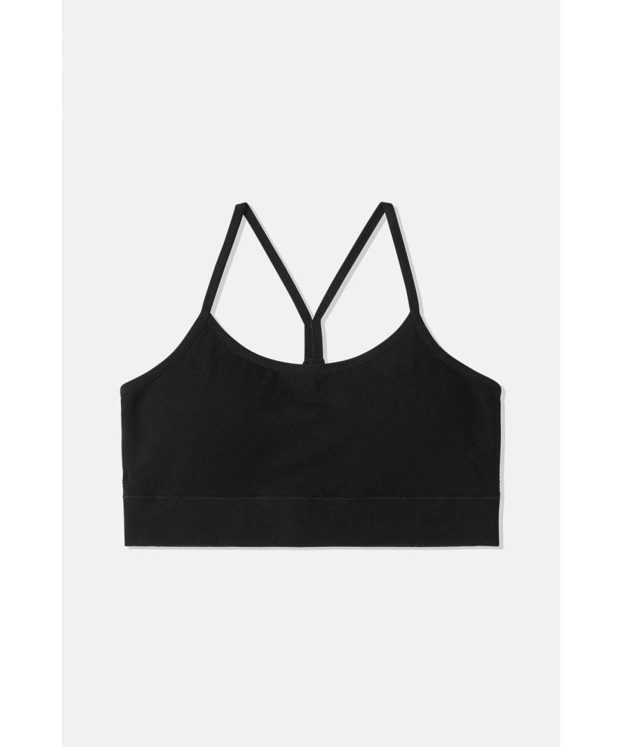 The Lyolyte Racerback Bra Is A Wireless, Modern And Breathable Sporty Cut Bra. Featuring A Soft Rounded Scoop Neckline, Thin Elastic Straps And A Crossover Style Back That Is Designed To Be Worn With Your Shoulder Showing Tops And Singlets. This Easy To Wear Racerback Bra Has A Built-In Support Rib Band, No Padding And A Double Front Layer For Extra Coverage. The Lightness And Fineness Of The Fabric Will Feel So Soft And Sit Comfortably Against Your Skin.
