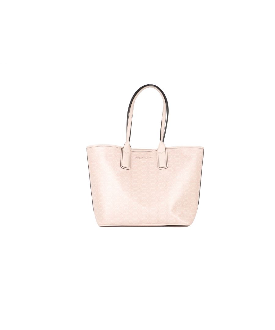 Michael Kors Jodie Medium Recycled Polyester Tote Shoulder Handbag (Powder Blush)