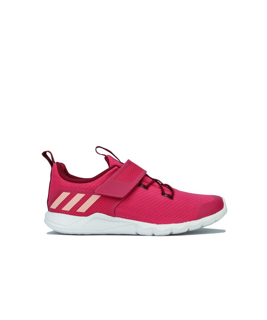 Image for Girl's adidas Junior RapidaFlex Trainers in Pink
