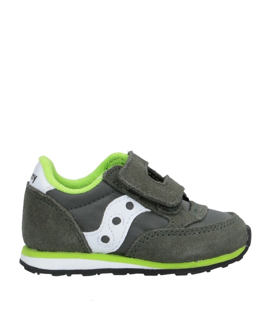 Image for Saucony Boys' Leather Trainers in Green