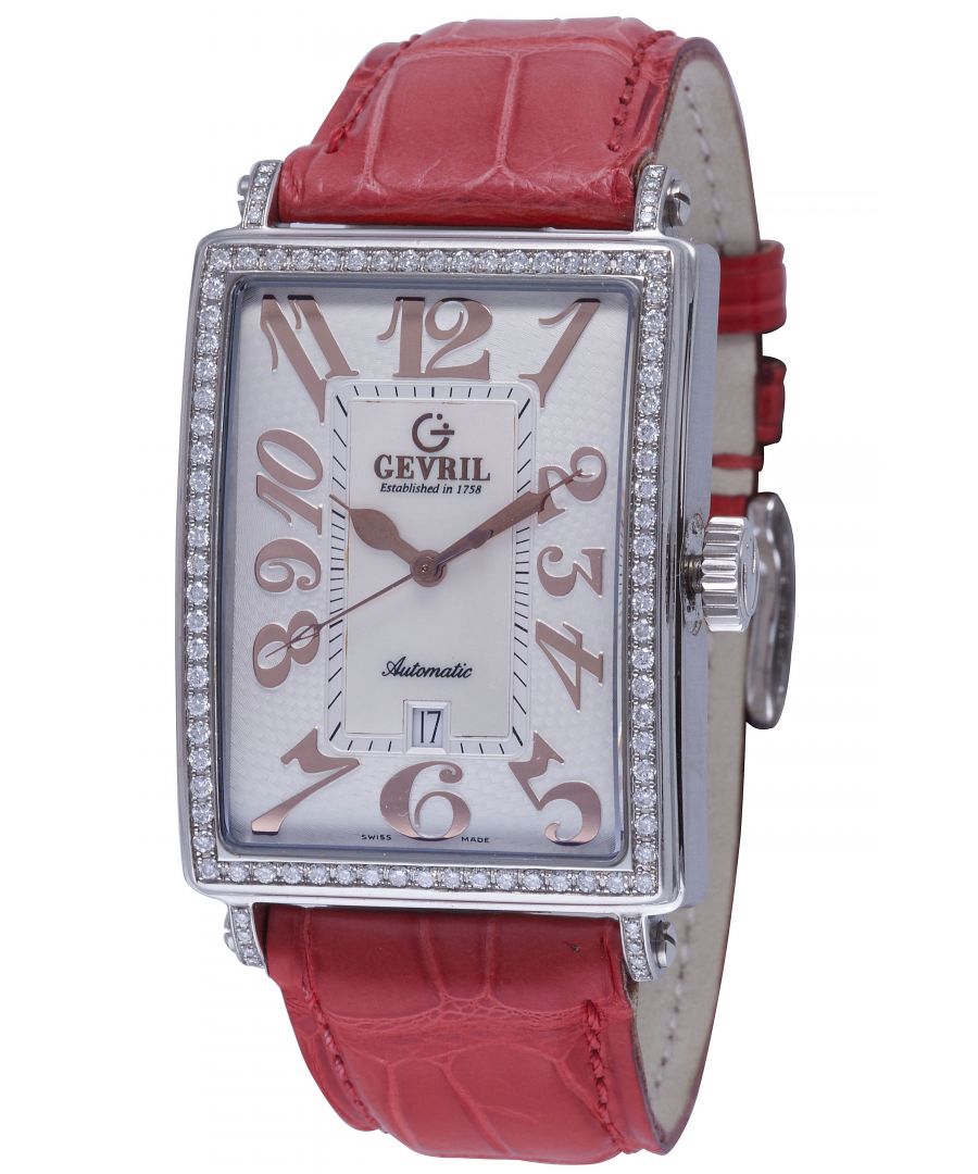 gevril women's mezzo diamond watch