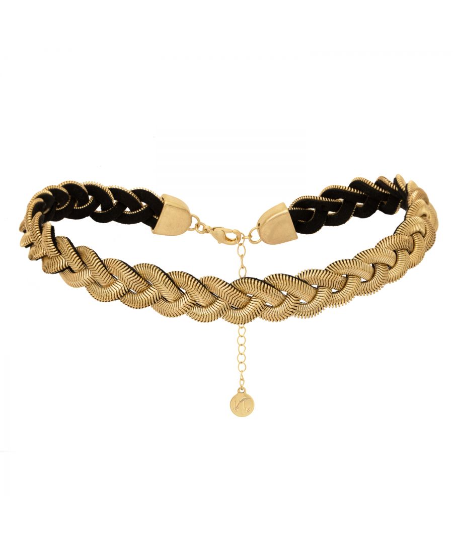 Image for Gold 'Plaited' Necklace