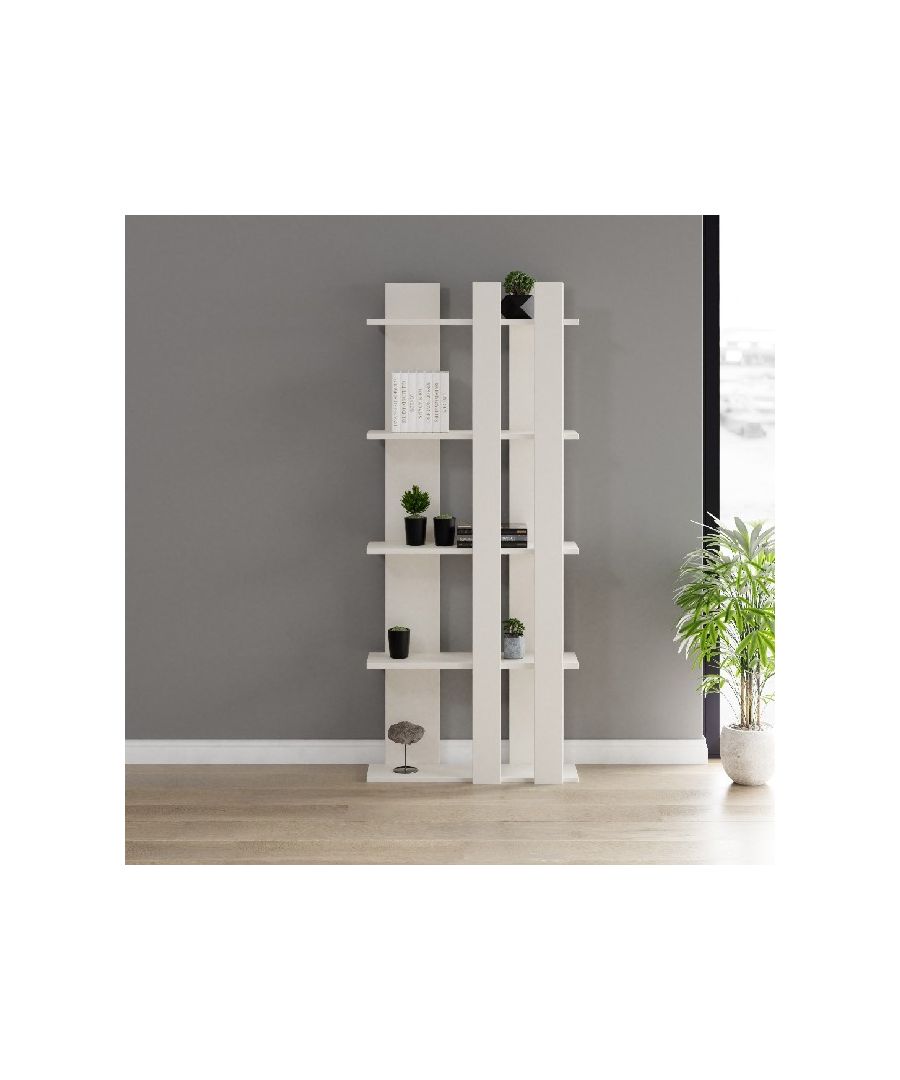 Image for HOMEMANIA Tiny Bookcase, in White