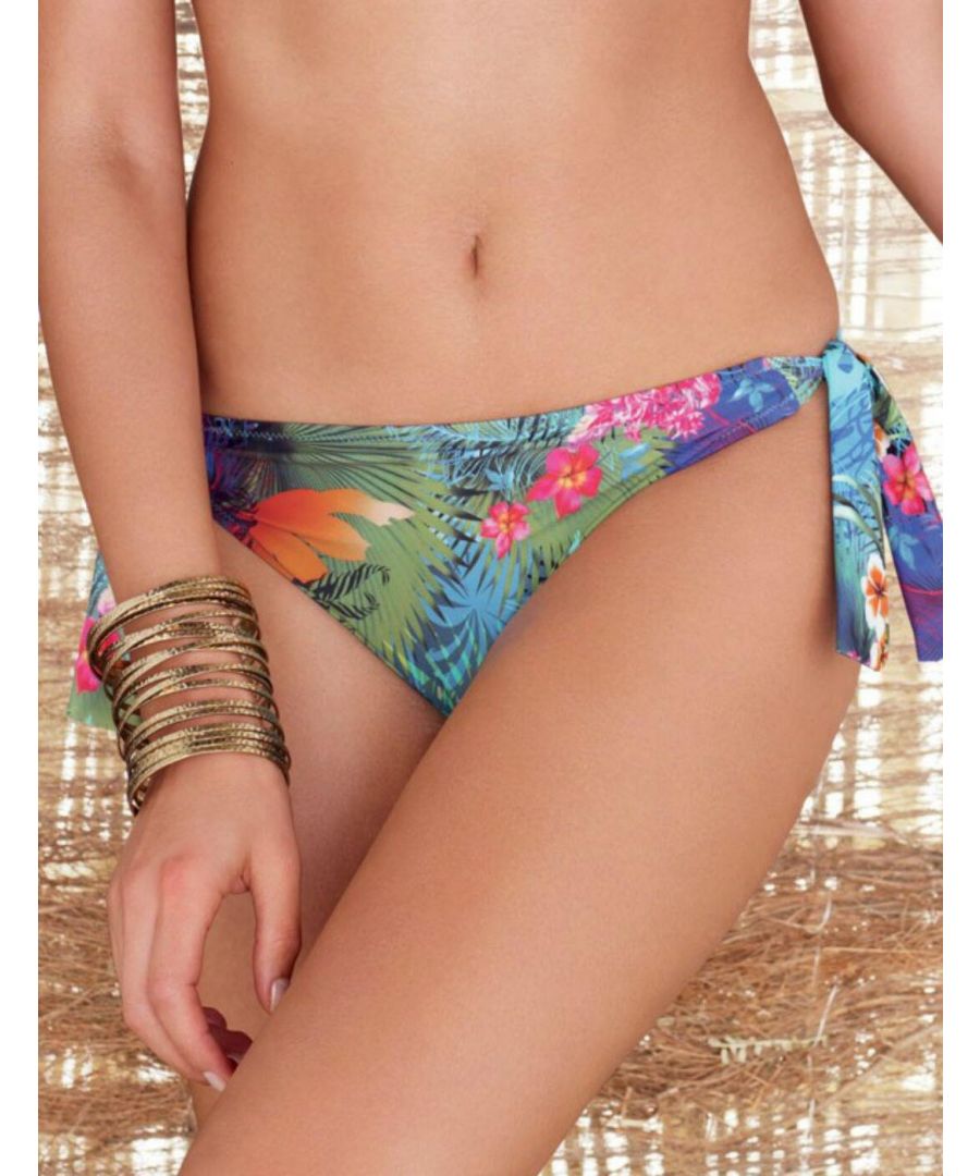 Fantasie Womens Dominica Scarf Tie Bikini Brief - Multicolour - Size X-Small