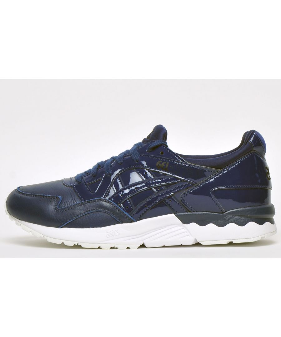 First released in 1993, the GEL-LYTE V with its lightweight feel and supple flexibility took the market by storm, making it an instant streetwear classic. Featuring Gel Technology in the shoes heel and ball that provides the shoe with better cushioning and improved shock absorption combined with the Gel Lyte Vs airy neoprene lining and cushioned footbed.\n - Leather/synthetic mix upper\n - Gel technology for shock absorption\n - Cushioned removable footbed\n - Padded heel and ankle collar\n - Neoprene cushioned lining\n - Asics branding throughout