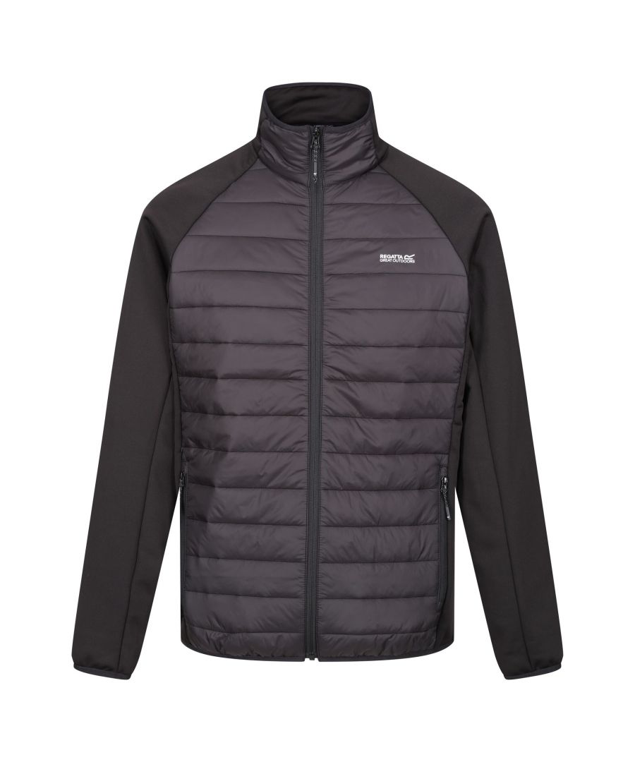 Regatta Mens Clumber IV Hybrid Jacket (Black) - Size Medium - Secret Sales