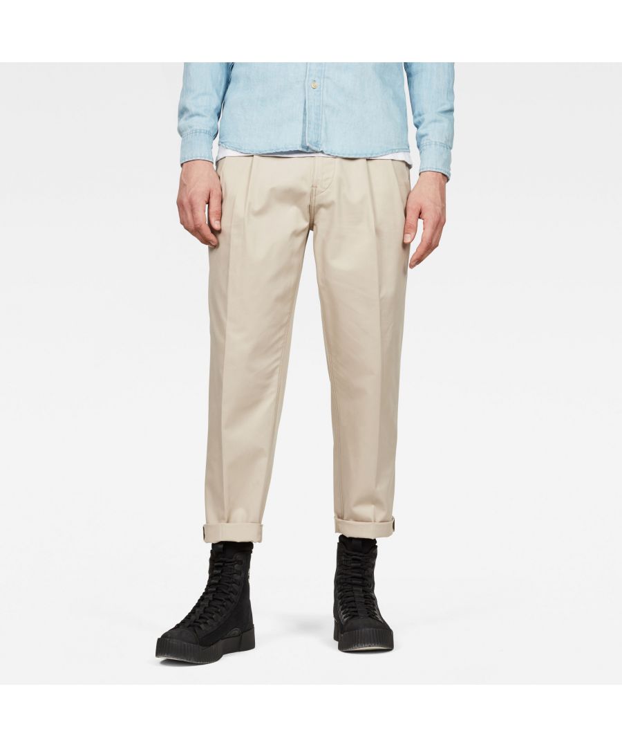 Image for G-Star RAW Bronson Pleated Relaxed Tapered Chino