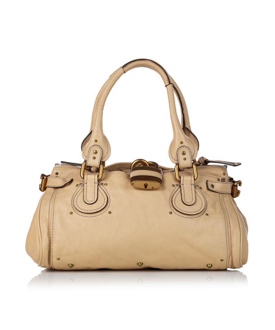 Image for Vintage Chloe Paddington Leather Handbag Brown