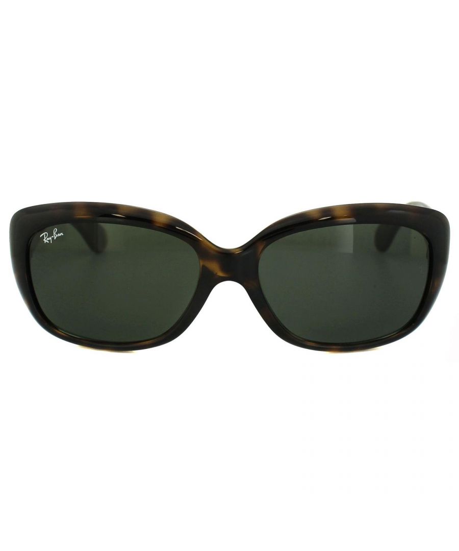 Ray-Ban Zonnebril Jackie OHH 4101 710 Havana Groen De oorspronkelijke inspiratie voor alle oversized zonnebril Jackie O heeft nu haar inspiratie opgeleverd in deze prachtige oversized zonnebril van Rayban.