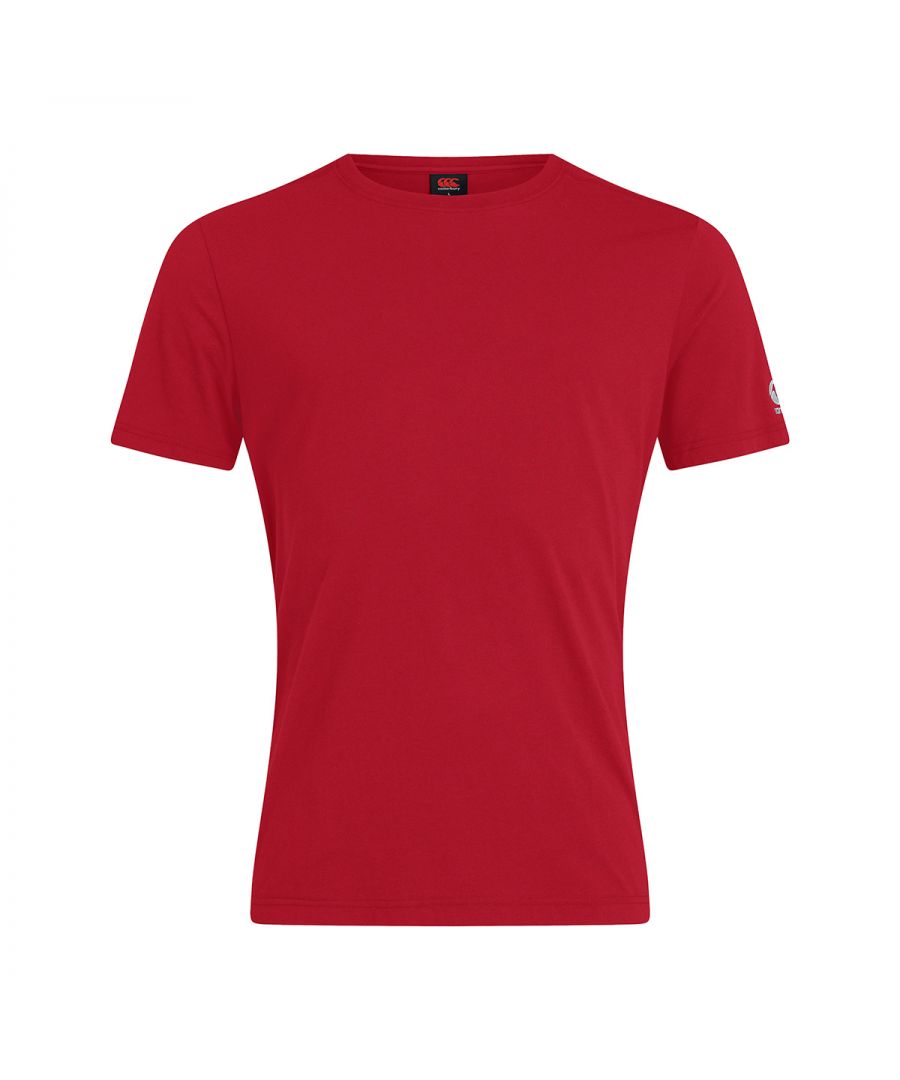 Image for Canterbury Unisex Adult Club Plain T-Shirt (Red)
