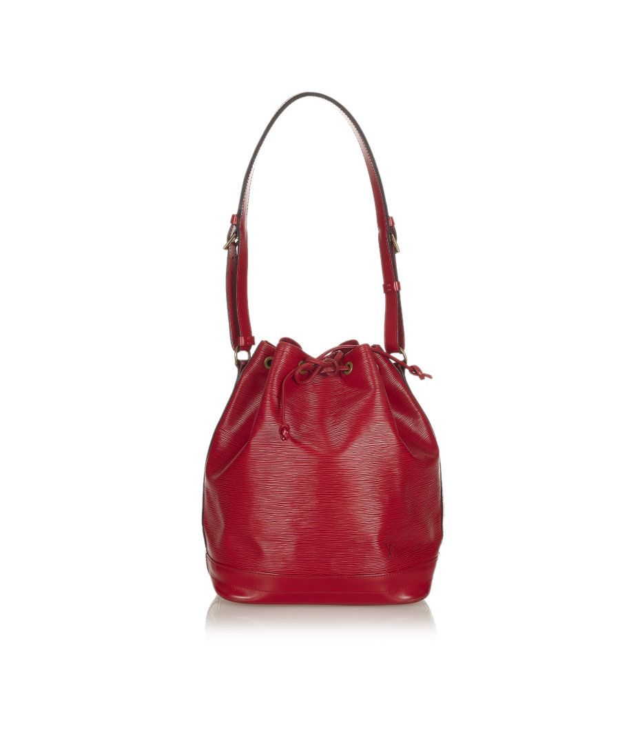 Image for Vintage Louis Vuitton Epi Noe Red