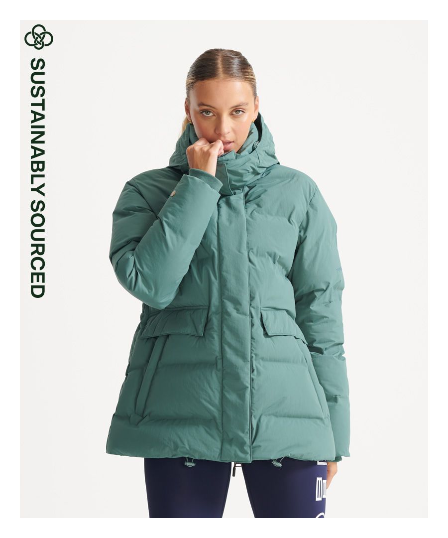 superdry streetwear tall repeat puffer