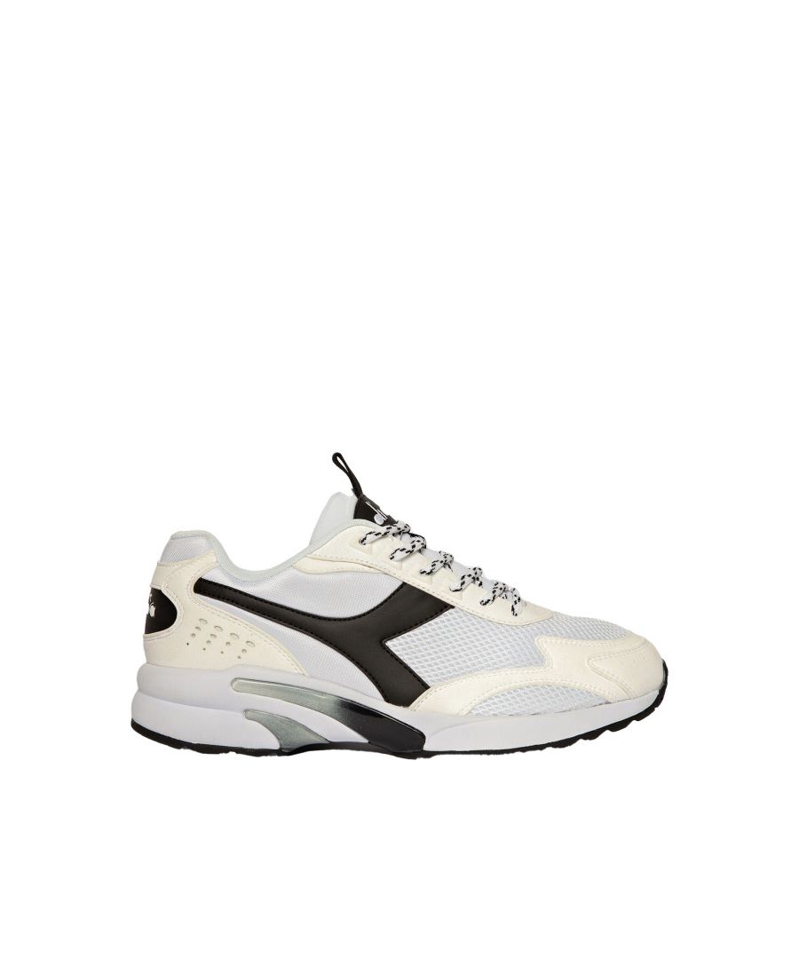 Diadora Distance 280 Mens White Trainers - Size UK 7.5