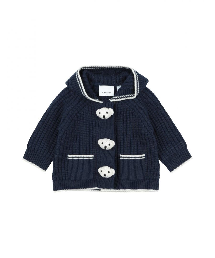 Image for Burberry Baby Cardigan Wool in Blue