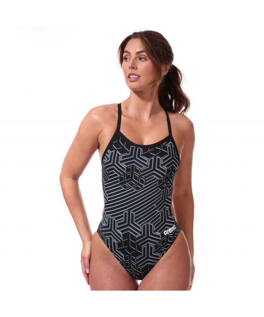 Arena Womenss Kikko Pro Swimsuit in Black - Size 4 UK