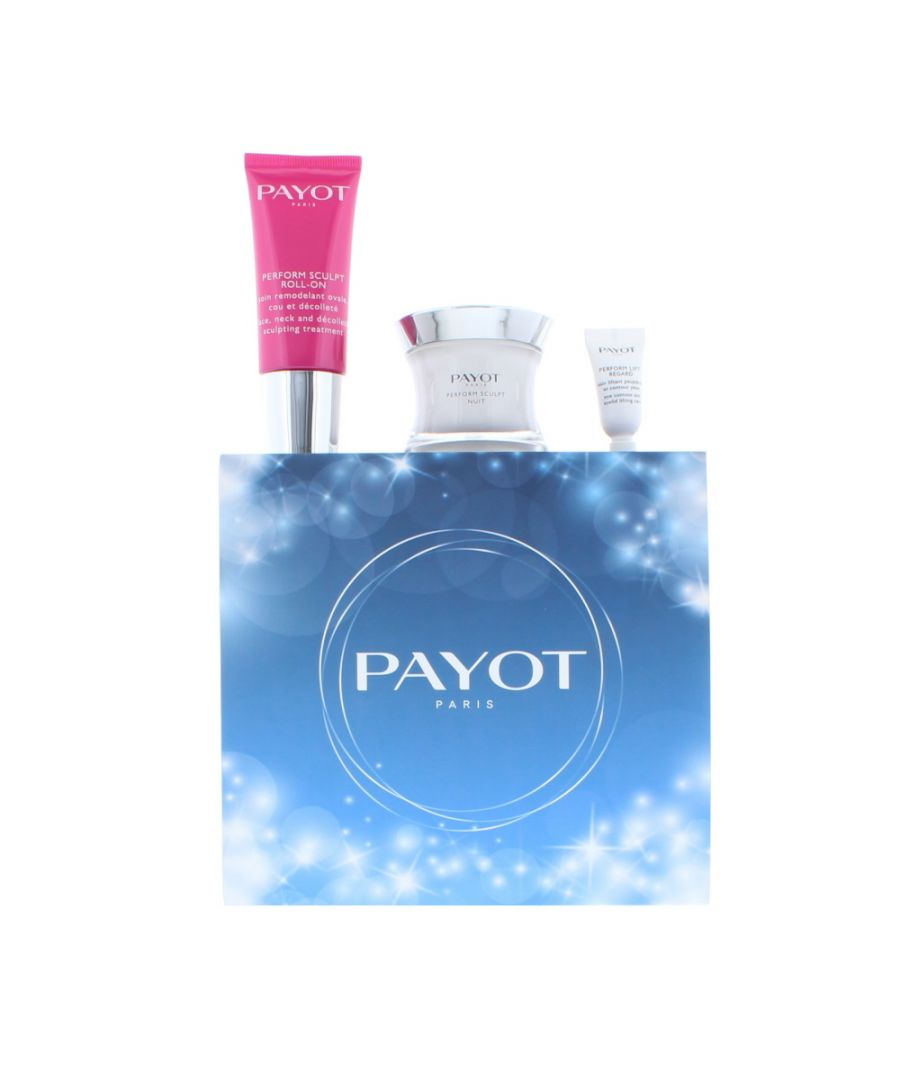 Image for Payot Skincare Set Gift Set : Roll On Gel Serum 40ml - Night Cream 50ml - Eye Cream 3ml