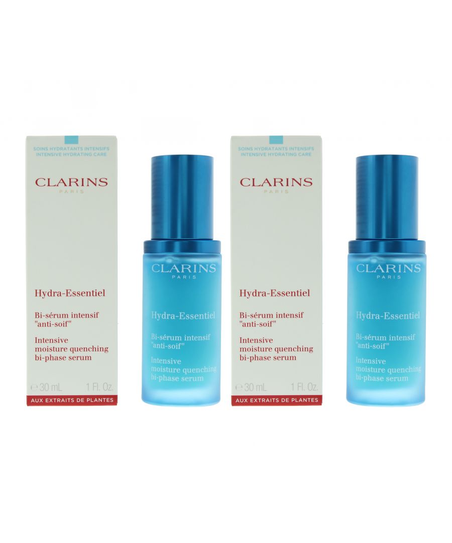 Clarins Womens Hydra-Essentiel Serum 30Ml X 2 - Na - One Size