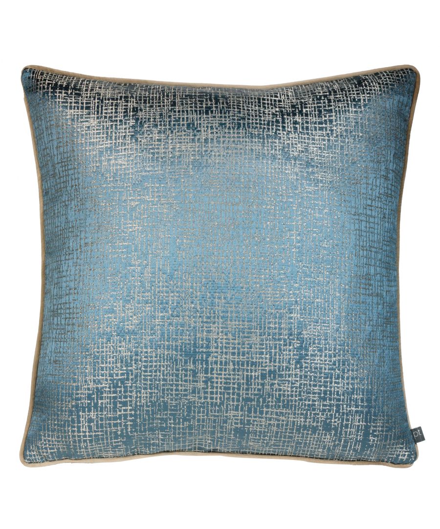 This simplistic, yet elegant cushion will bring a touch of luxury to any contemporary interior. The Cinder cushion features a metallic jacquard, complete with a soft velvet reverse and piped edges, available in 4 beautiful colourways to suit any home.