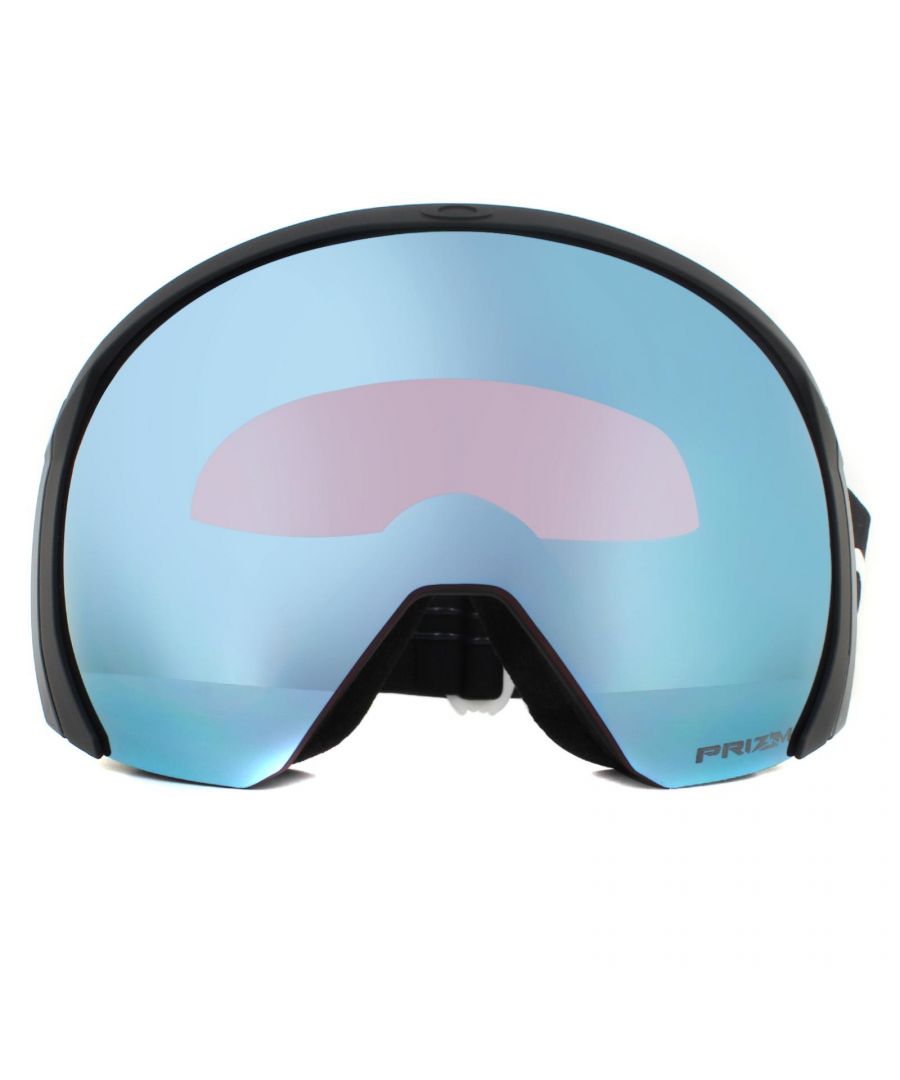 Image for Oakley Ski Goggles Flight Path XL OO7110-07 Factory Pilot Black Prizm Snow Sapphire Iridium