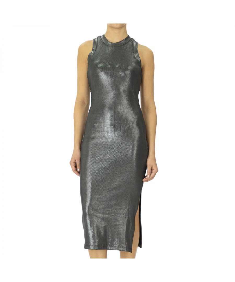 Image for Guess Women Dress   Sleeveless SIlver