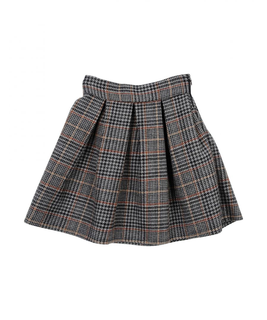 Image for Stella Jean Girls' Cotton Skirt in Grey