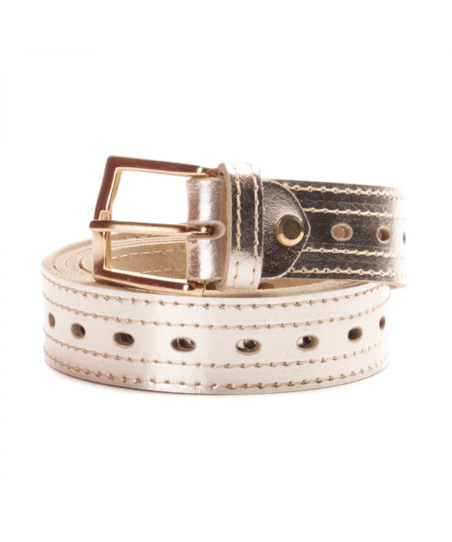 Image for Casual cuality belt MONTEVITA in Gold