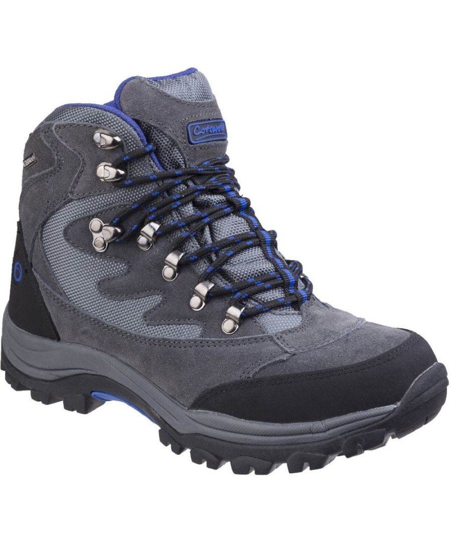 Ladies waterproof hiking boots. Memory foam foot beds. Moisture wicking lining. Cushioning rubber/phylon sole.