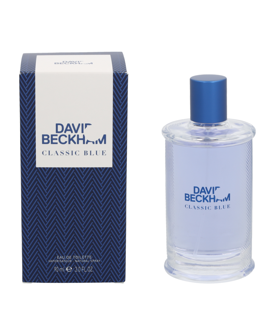 Classic Blue by David Beckham was launched in the summer of 2014 and created by JeanChristophe Herault. It brings a sharp vivacious twist to the original fragrance. Opens with fresh accords of pineapple grapefruit and violet leaf. The heart consists of geranium clary sage and apple laid on the dense woody base of cashmere patchouli and moss. Citrus woody fougere inspired by classic elegance of mens style with a contemporary twist on timelessness. The perfect fragrance for any man of style.