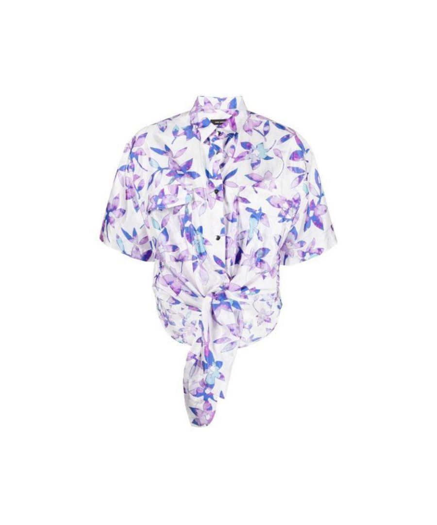 - Composition: 65% Polyamide 35% Silk - Two front pockets - Press button closure - Short sleeves - Machine wash (delicate) - Made in Romania - MPN LIAGGY_ECRU - Gender: WOMEN - Code: TOP IT 2 SH 04 O33 S2 T