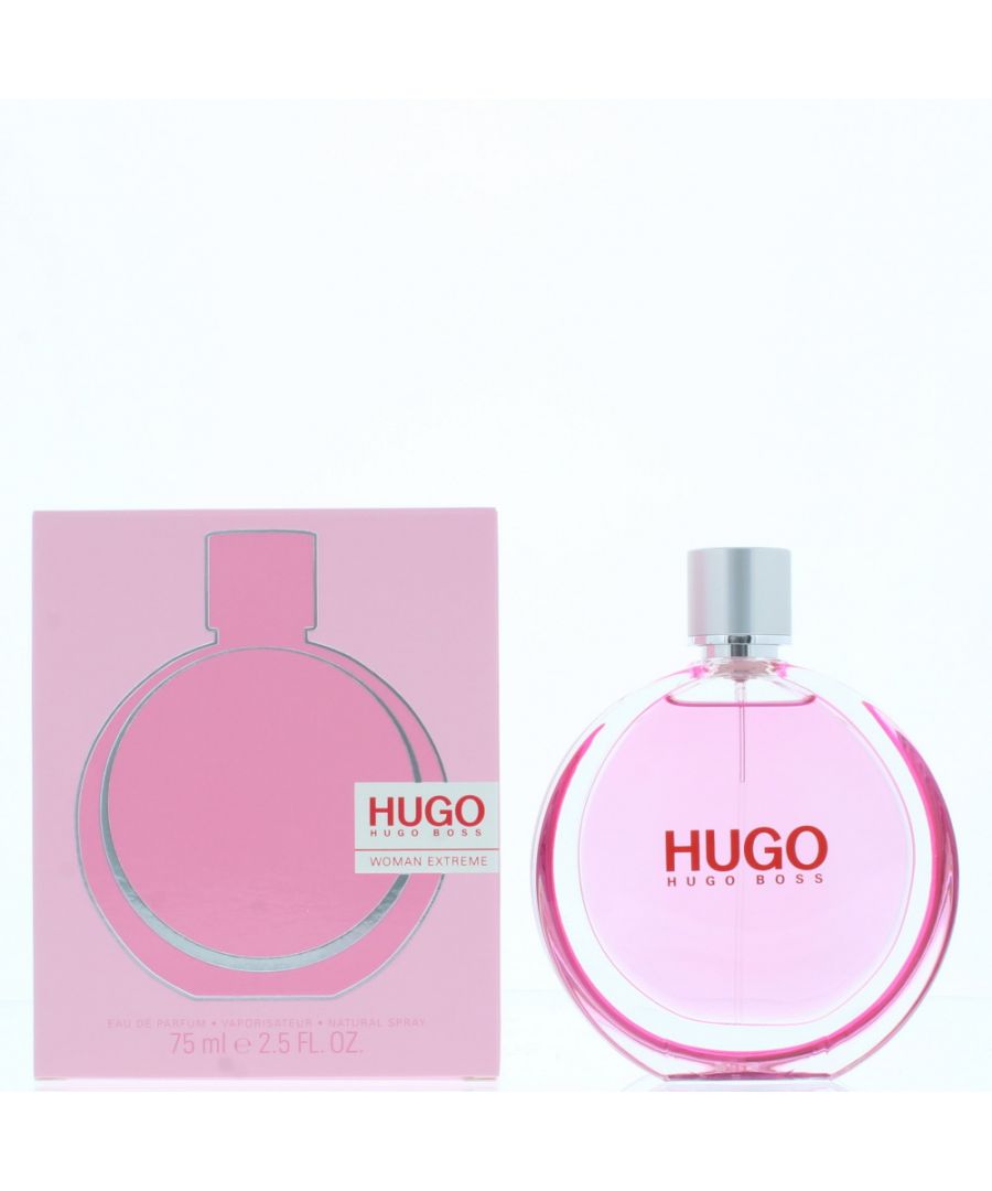 Hugo Boss Woman Extreme is a floral fruity fragrance for women.Top notes: boysenberry, grass.Middle notes: jasmine, black tea.Base notes: osmanthus.Woman Extreme was launched in 2016.