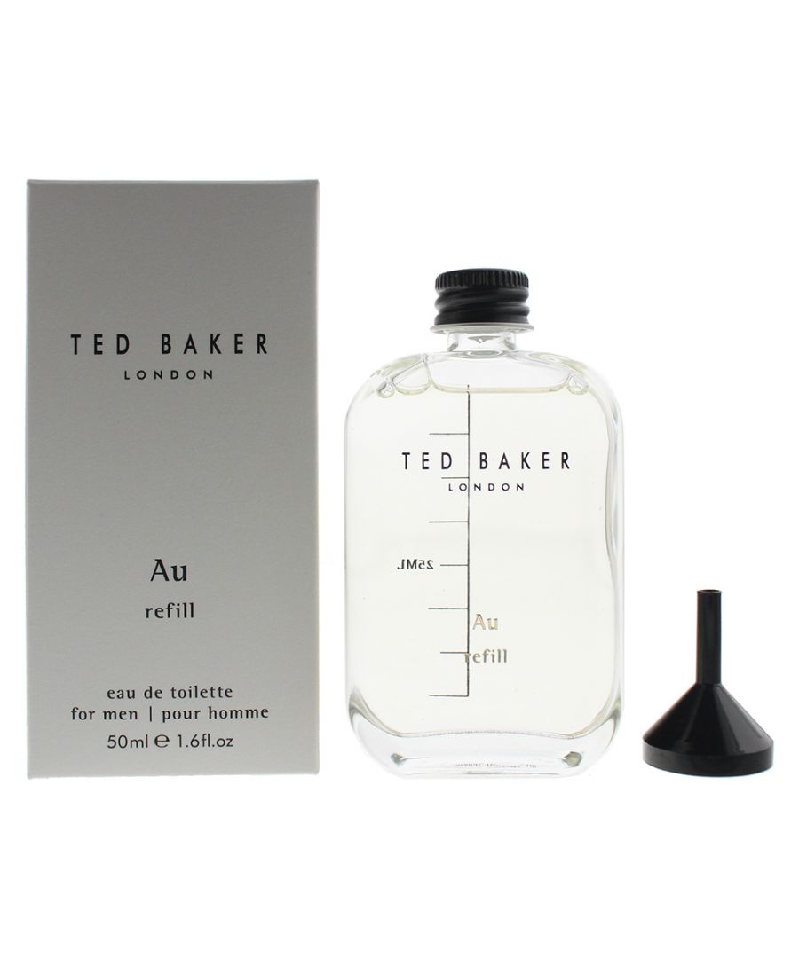 Au by Ted Baker is a woody floral musk fragrance for men.\n\nTop notes are bergamot and clove.\nMiddle notes are jasmine, gardenia and cedarwood.\nBase notes are musk and vanilla.\n\nAu was launched in 2017.