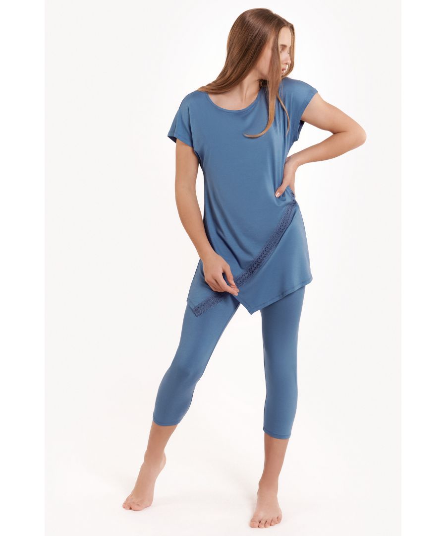 Image for 'Helen' Jersey Pyjama Set