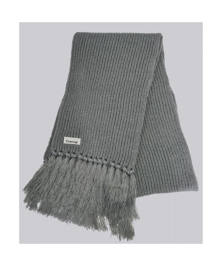 Image for Firetrap Womens Ribbed Scarf