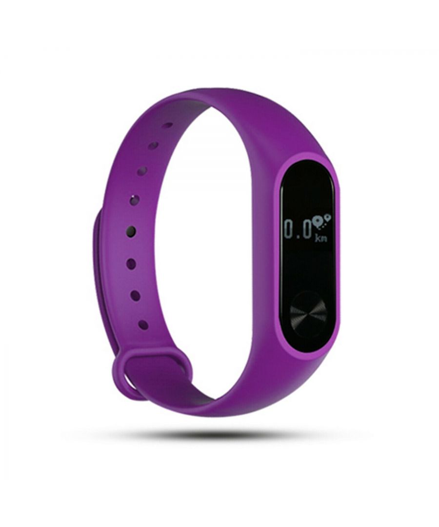 Image for Aquarius AQ112 Fitness Tracker With Heart Rate Monitor Purple