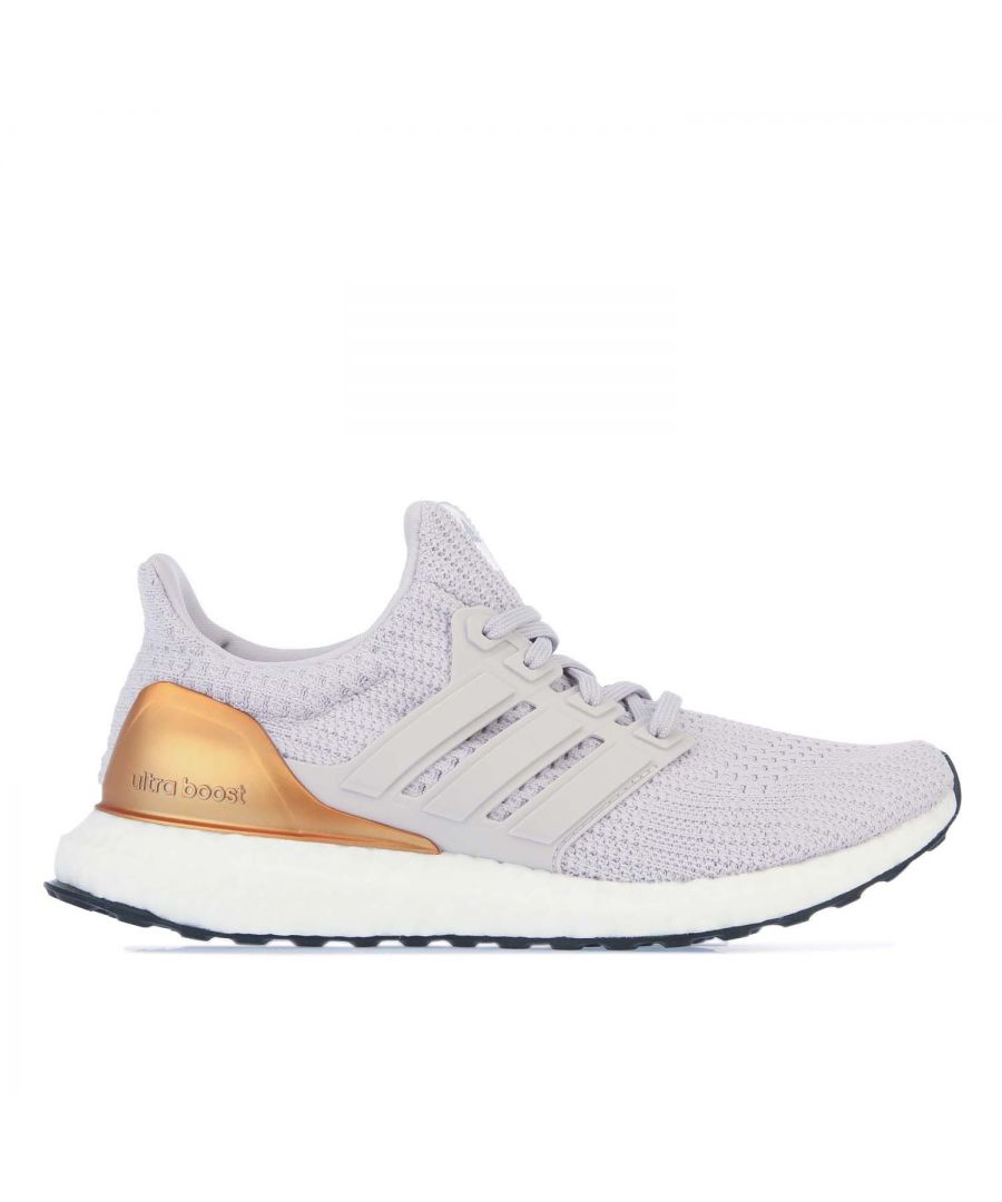adidas Womenss Ultraboost 4.0 DNA Running Shoes in Purple Textile - Size UK 3.5