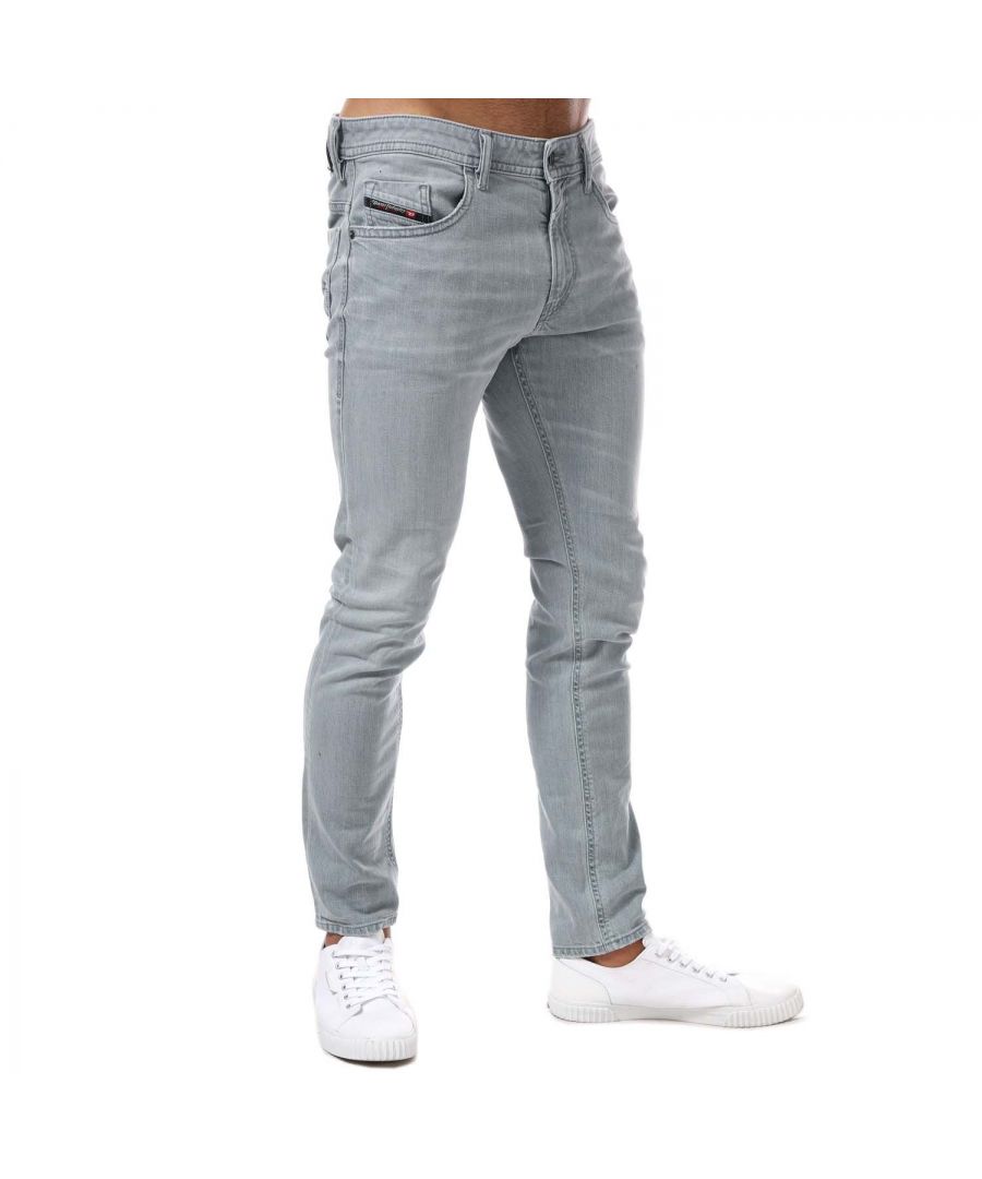 Image for Men's Diesel Thommer-SP Slim Skinny Jeans in Grey