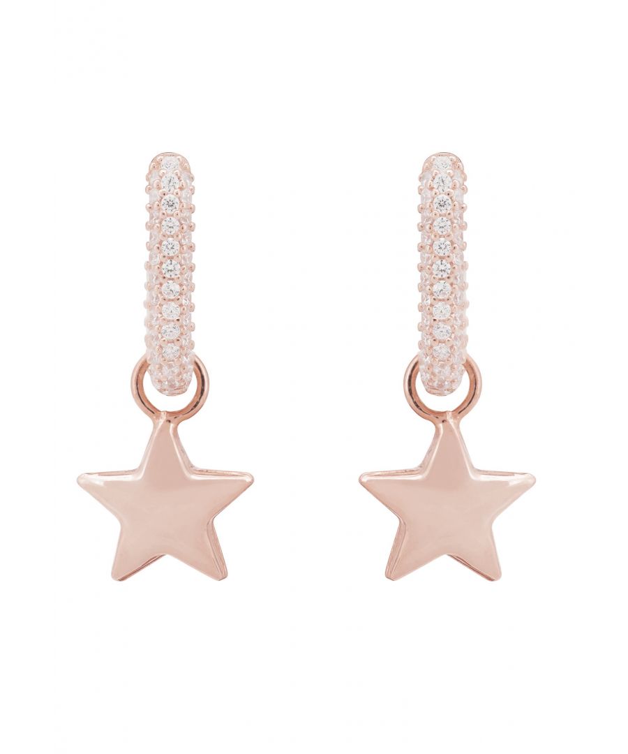 Image for Stella Star Earrings Rosegold