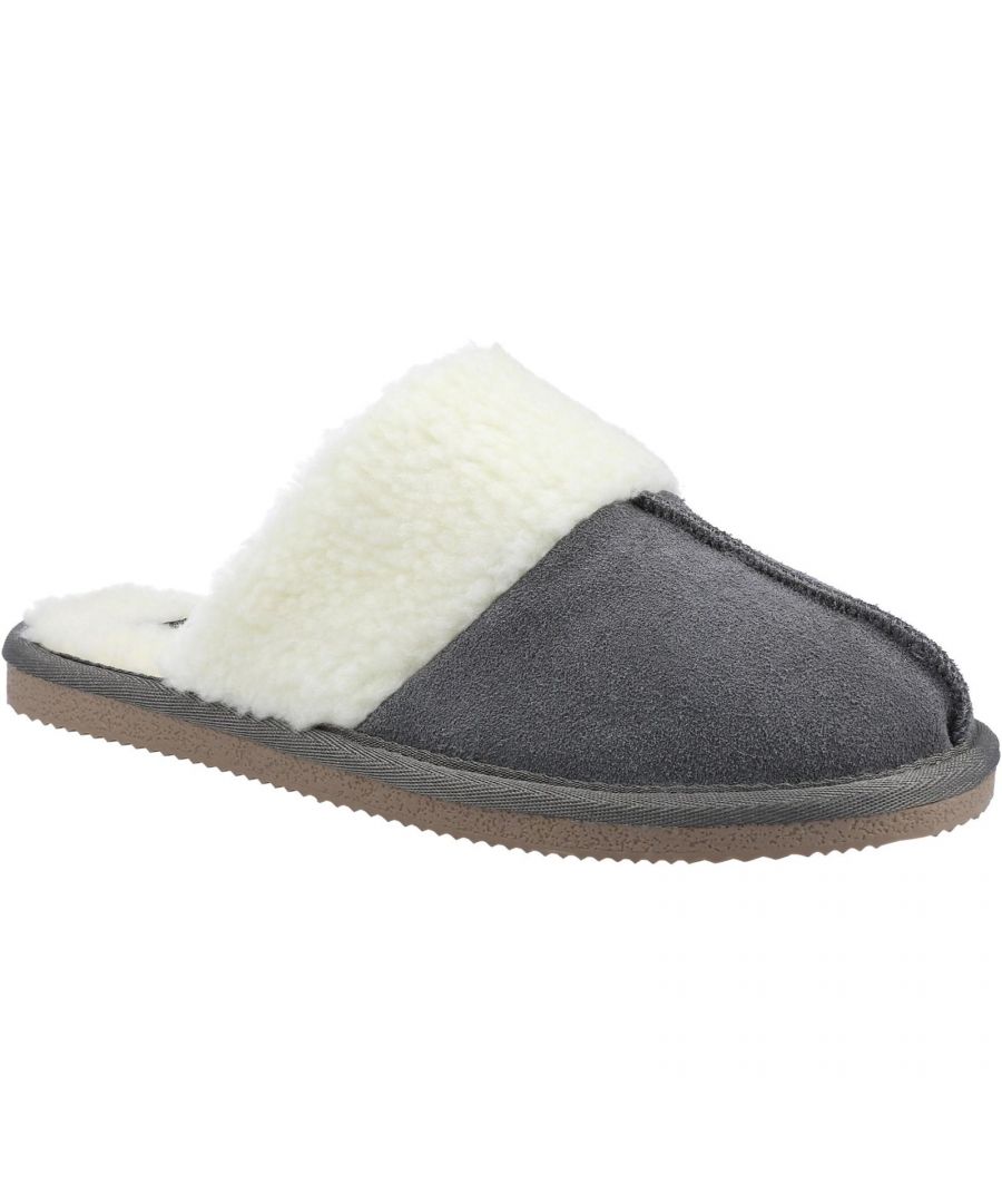 Hush Puppies Dames/dames Arianna Suède Slippers (Grijs)