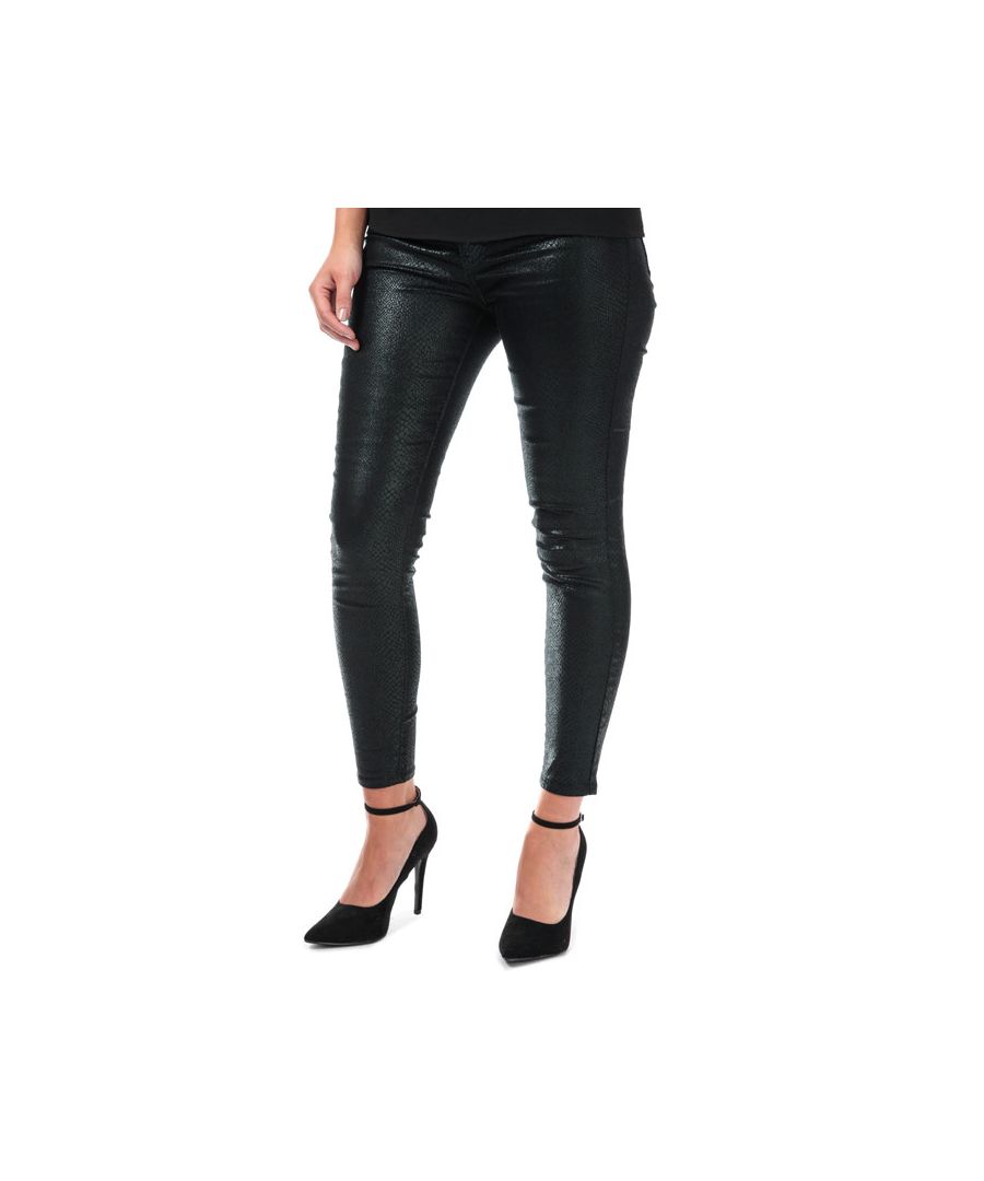 Image for Women's Levis Mile High Ankle Skinny Jeans in Black