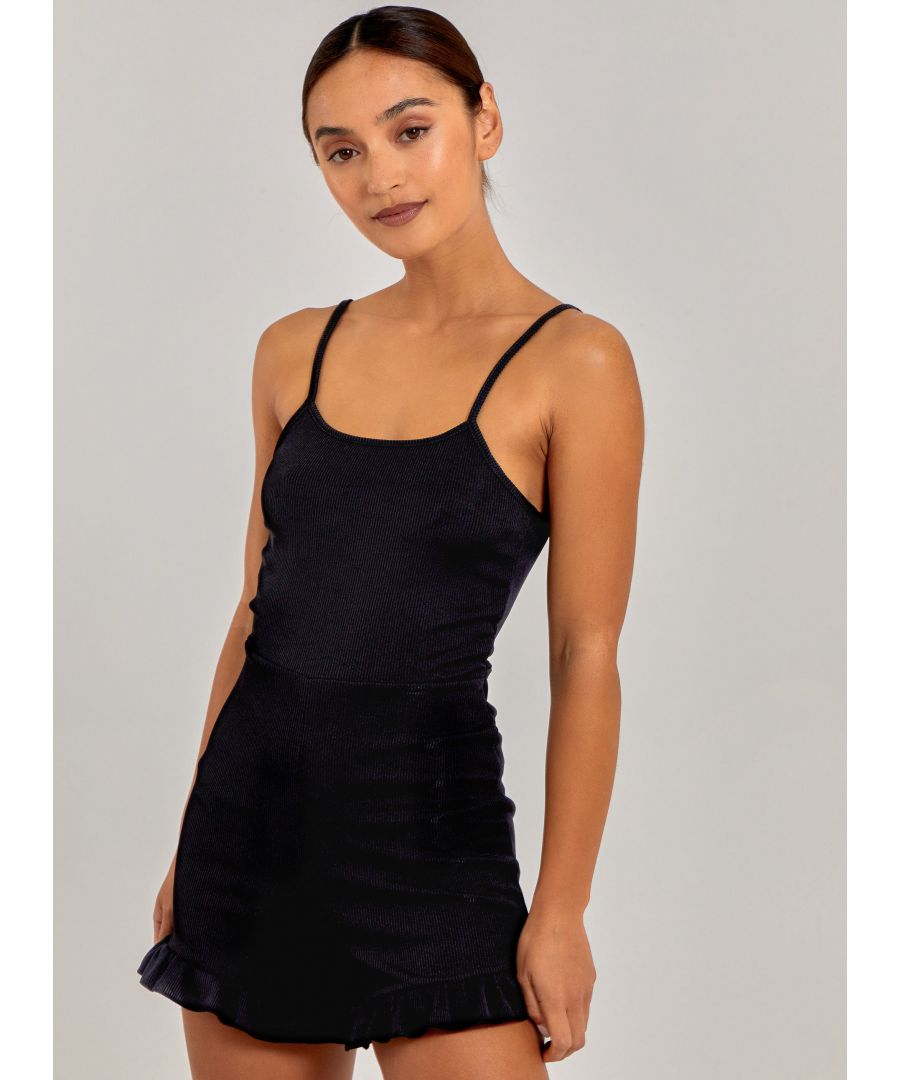 Whether you're planning your next night out with the girls or heading off on holiday, we've got you sorted. Effortless and versatile, playsuits are a wardrobe staple.95% Polyester, 5% ElastaneMade in UKWash With Similar ColoursIron On ReverseDo Not Dry CleanModel wearing size 6Model height: 5â€™6 / 167cm
