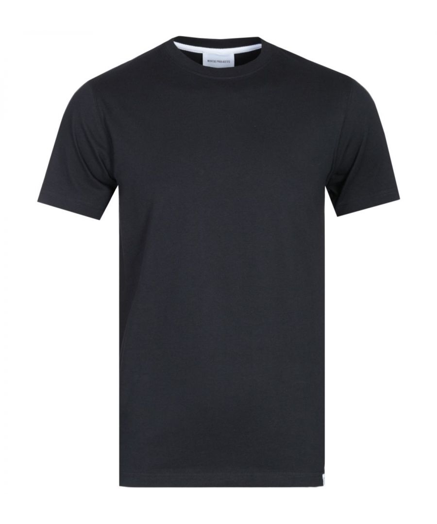 Norse Projects Niels Standard T-shirt voor heren, zwart