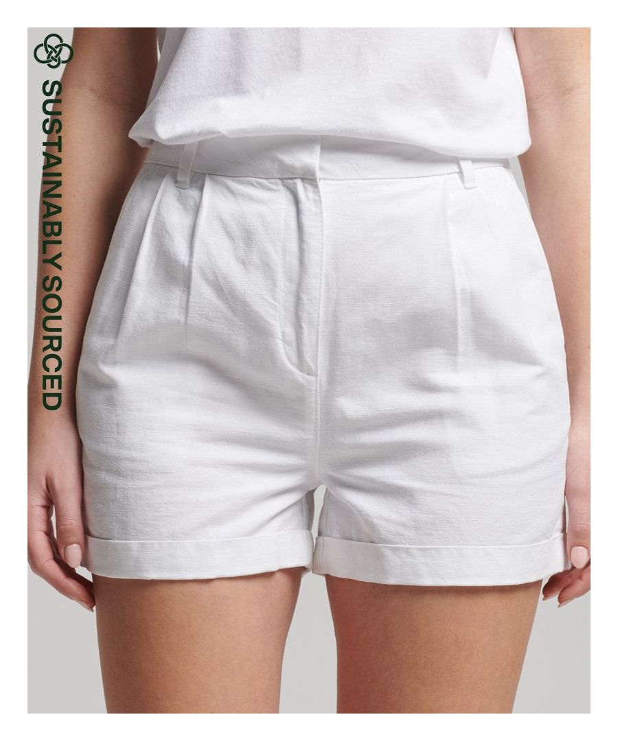 SUPERDRY Studios linnen short