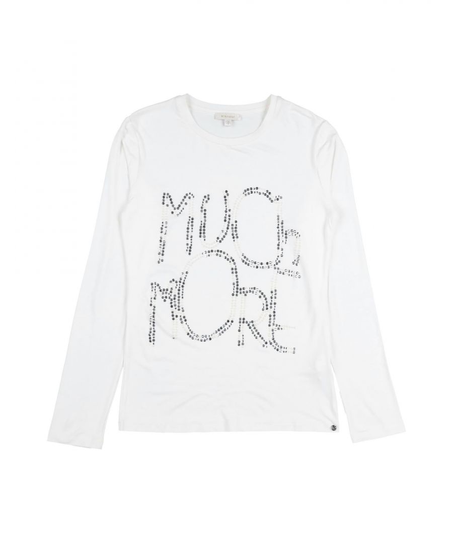 Image for Miss Grant Girl Cotton T-Shirt in Ivory